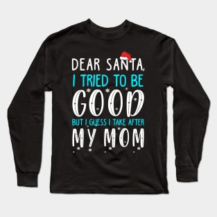 Funny Christmas Sweater For Kids. Long Sleeve T-Shirt